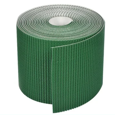 Cinta corrugada verde.